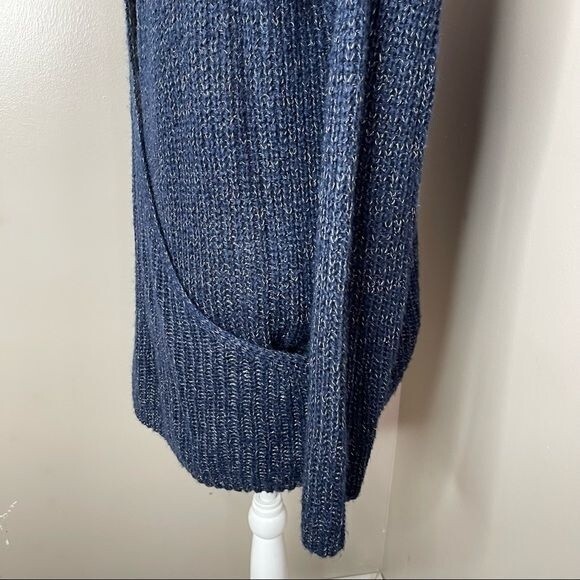 Forever 21 Women WrapKnit Sweater Deep V Neck Size 0X Crossover - Picture 6 of 12